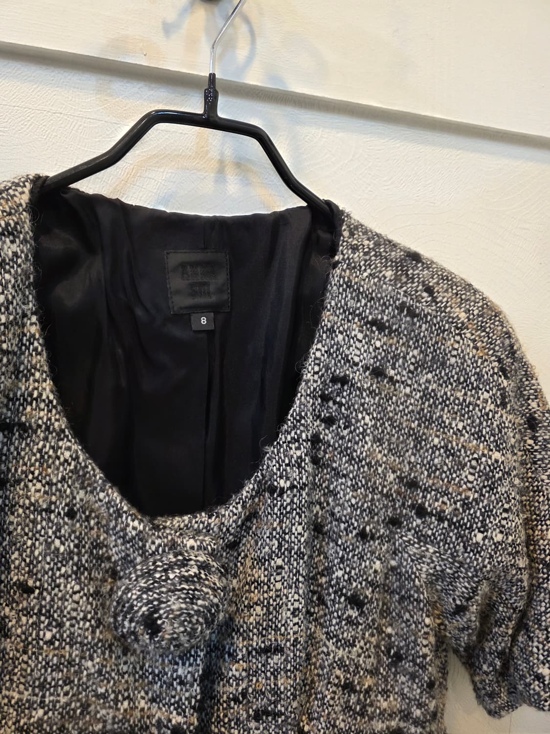 ANNA SUI 트위드 반팔 자켓 8사이즈 상품이미지1