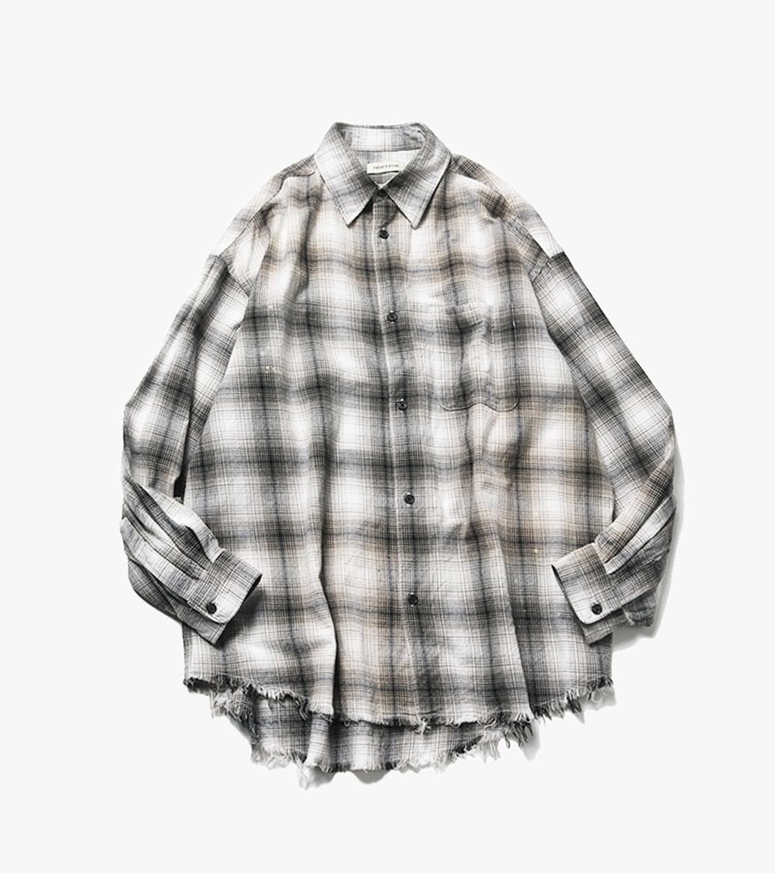 FREAK’S STORE - 25FW BLEACH WASHED SHIRT 상품이미지1