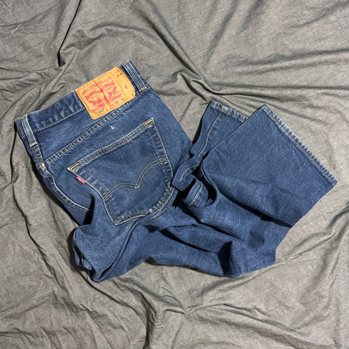 501 Original Fit Straight Leg Denim Jean 상품이미지1