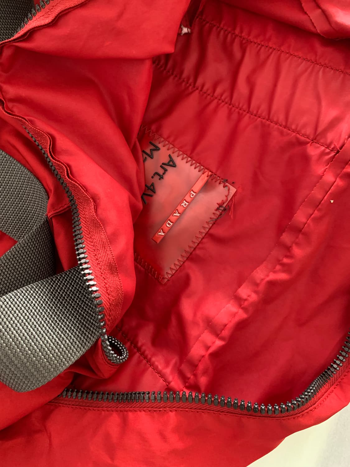 00's "PRADA" Big Tote Bag (rare piece) 상품이미지7