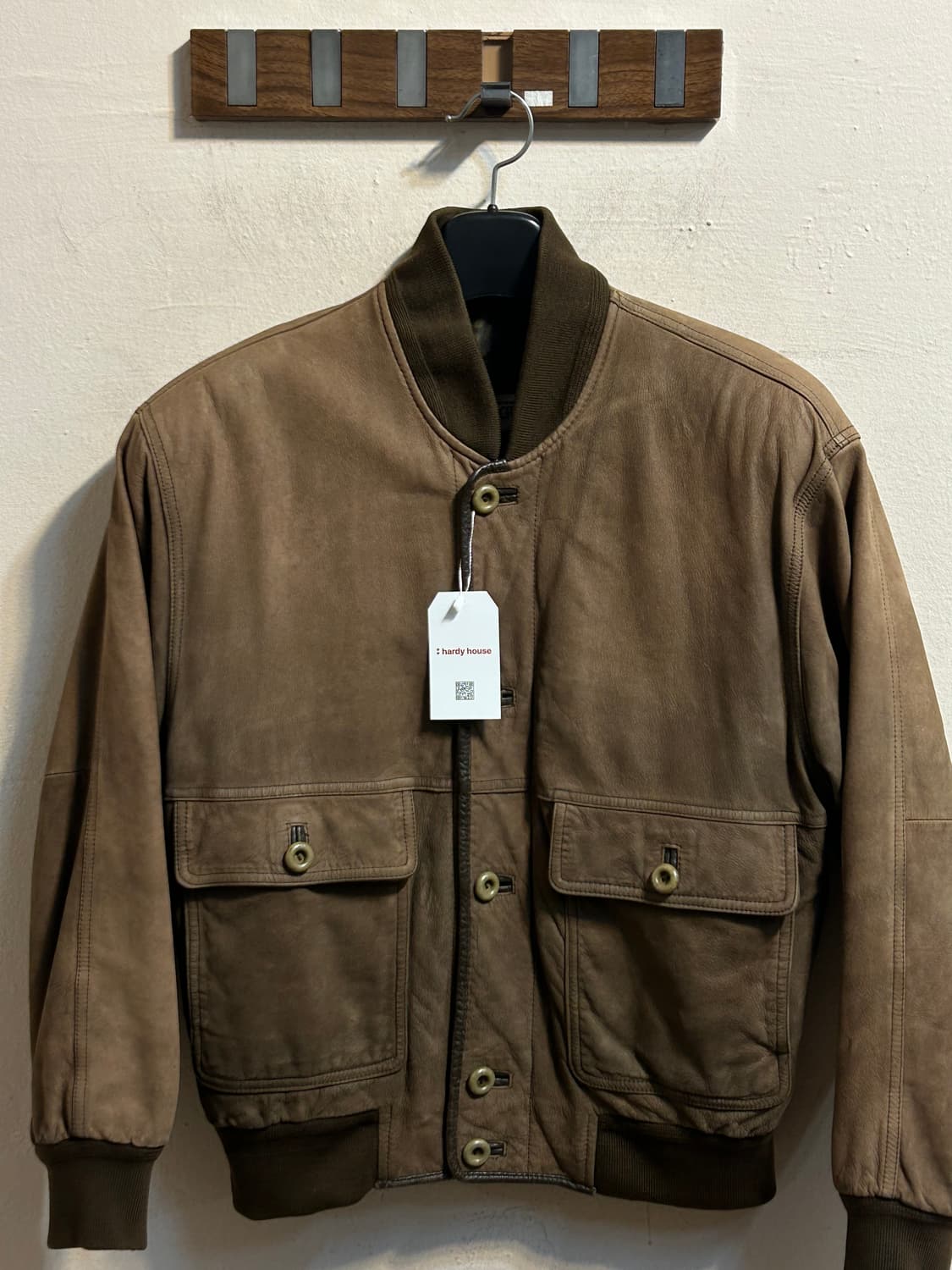 90's 유즈드 스웨이드 봄버자켓 상품이미지2