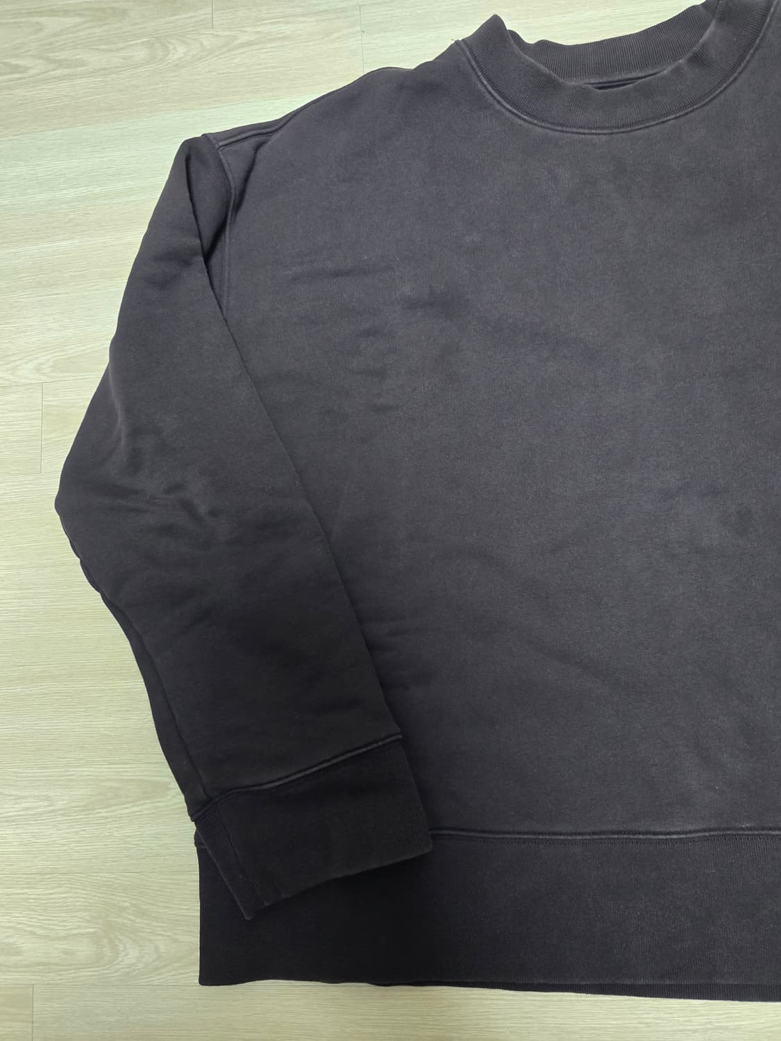 스튜디오니콜슨 맨투맨 네이비, 퍼플 상품이미지5