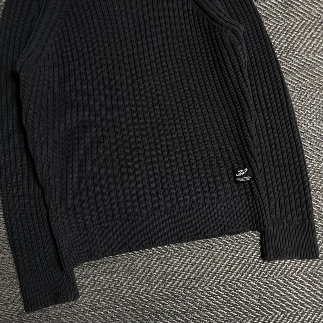 나인제트 케이블 헤비코튼 크루넥 머슬 니트y 5185 상품이미지3