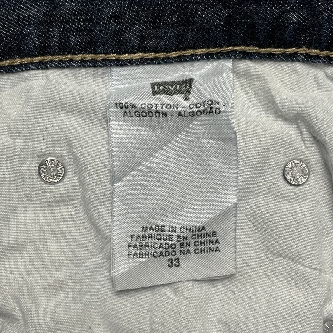 LEVI'S 리바이스569 빈티지 인디고 데님 하프팬츠 A01170 상품이미지10