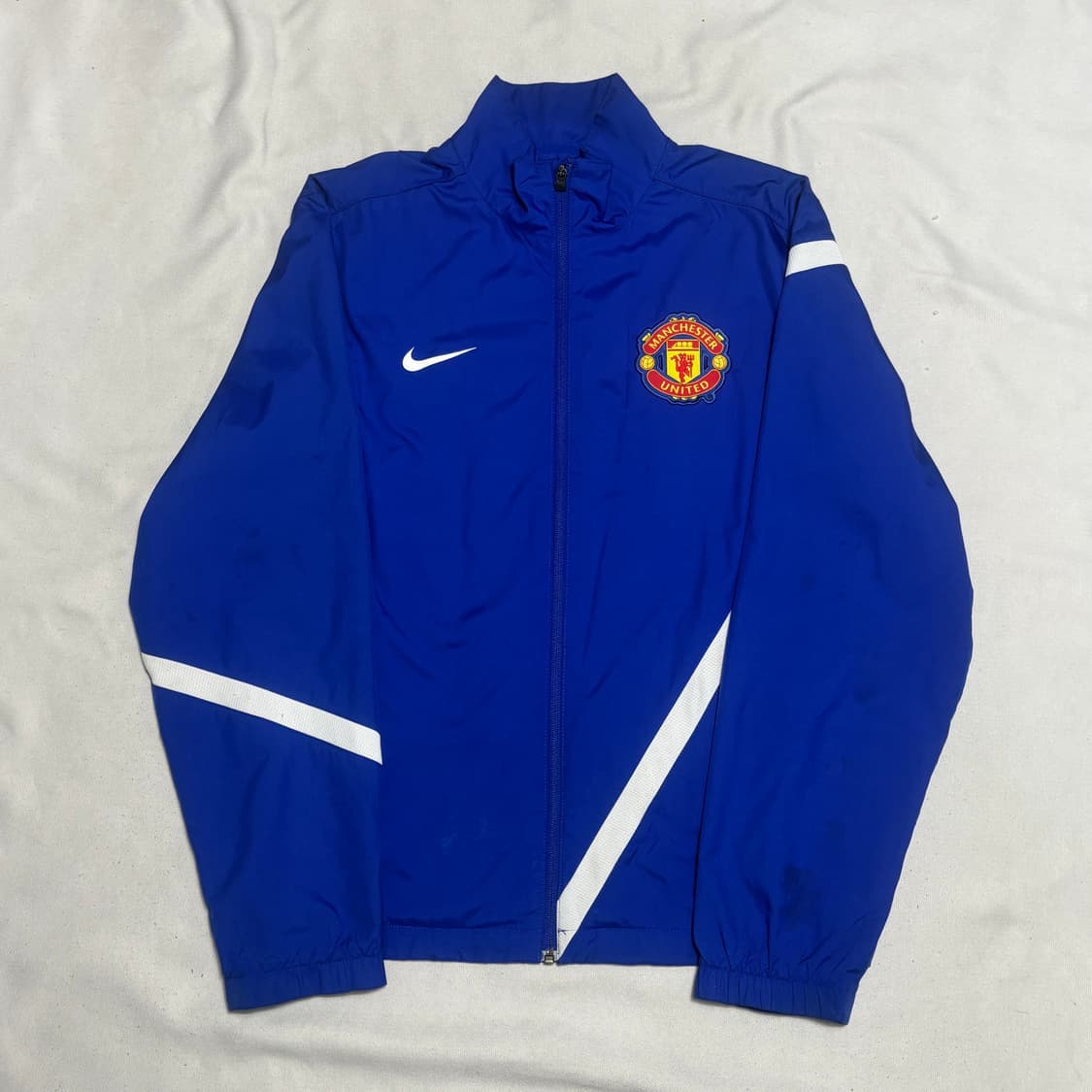M 나이키 맨체스터유나이티드 블루 바람막이 상품이미지2