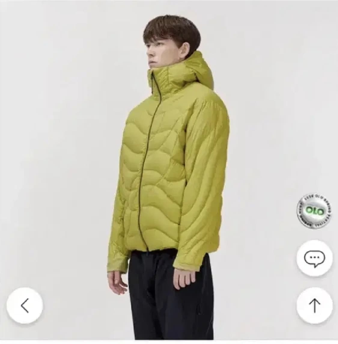 프리커 구스다운 퍼텍스 경량패딩 자켓 L 상품이미지1