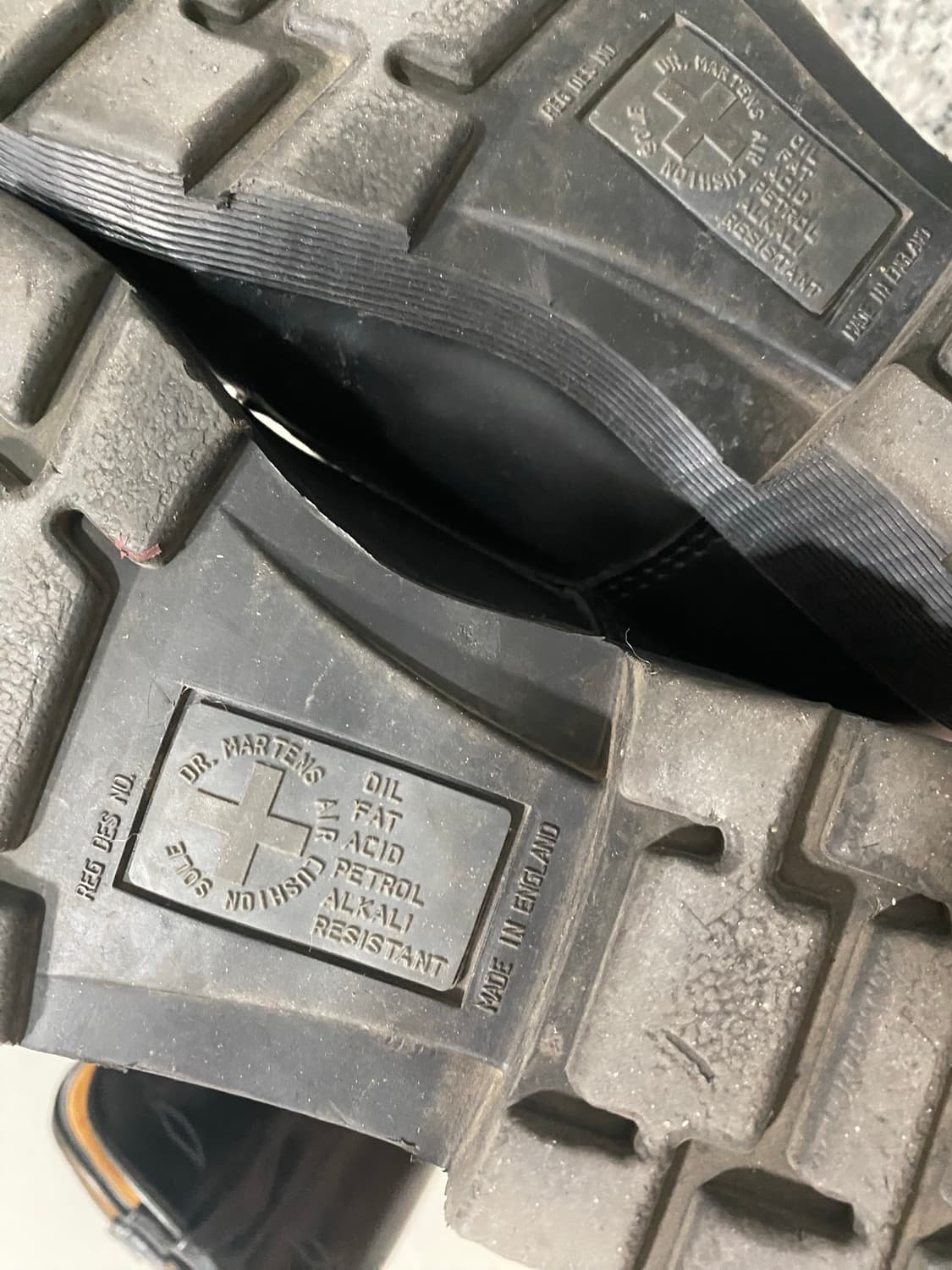빈티지 닥터마틴 목토 더비슈즈 뤡코즈 블라인드파일즈 상품이미지9