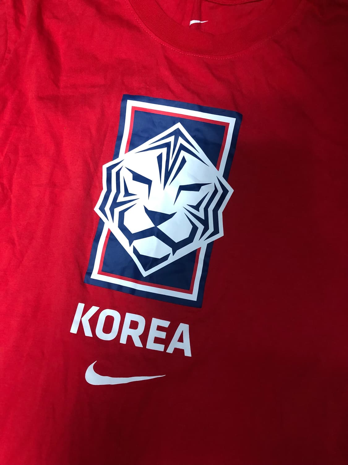 나이키 대한민국 축구 국가대표팀 로고 티셔츠 M 상품이미지3