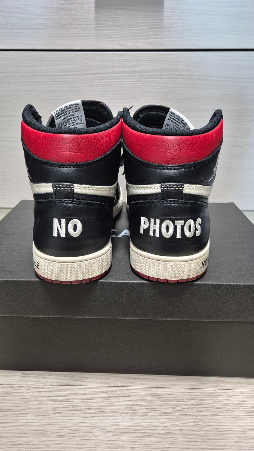 [285, 중고] 조던1 낫포리셀 레드 상품이미지2