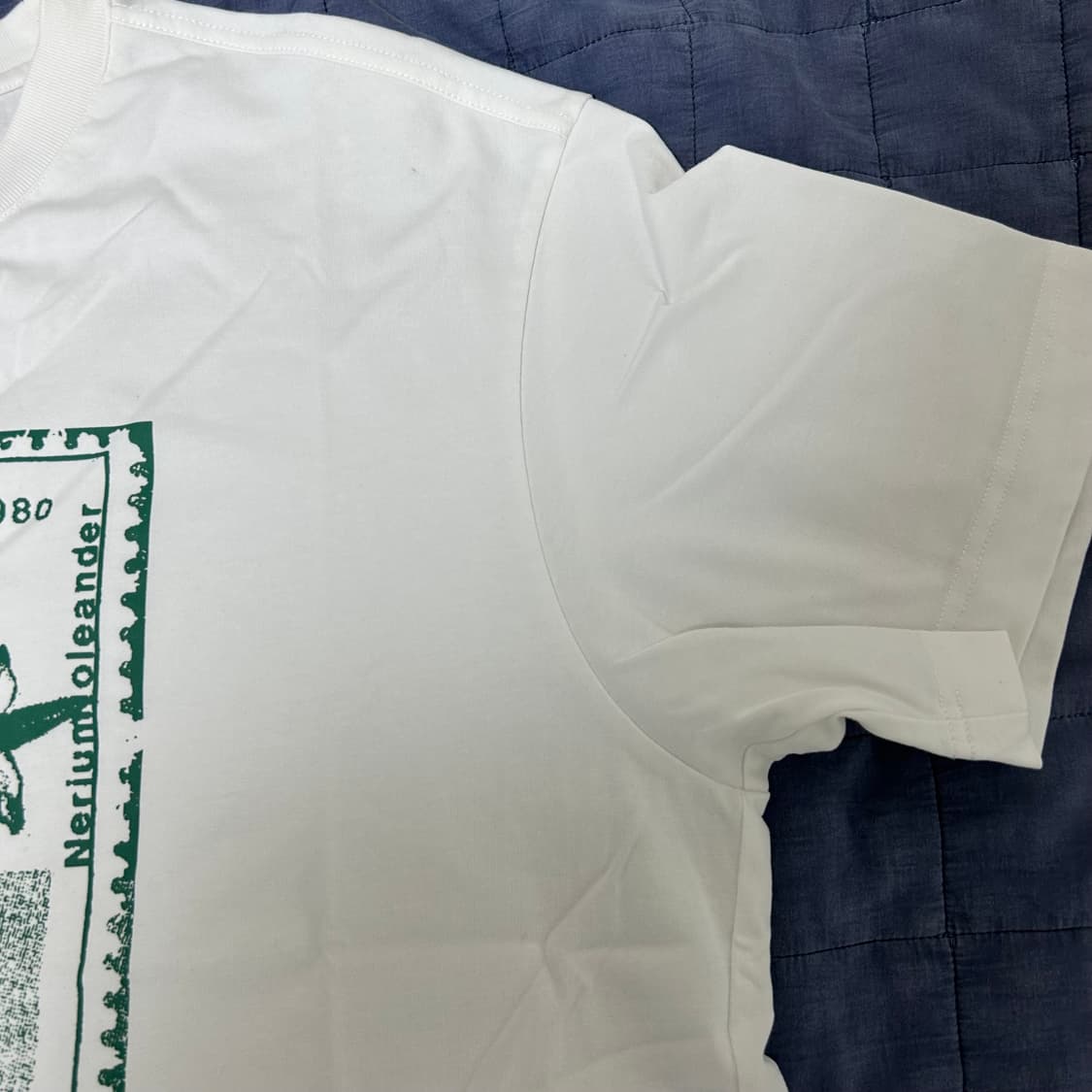 (XL) 애프터프레이 플로라 스탬프 티셔츠 화이트 플라워 상품이미지4