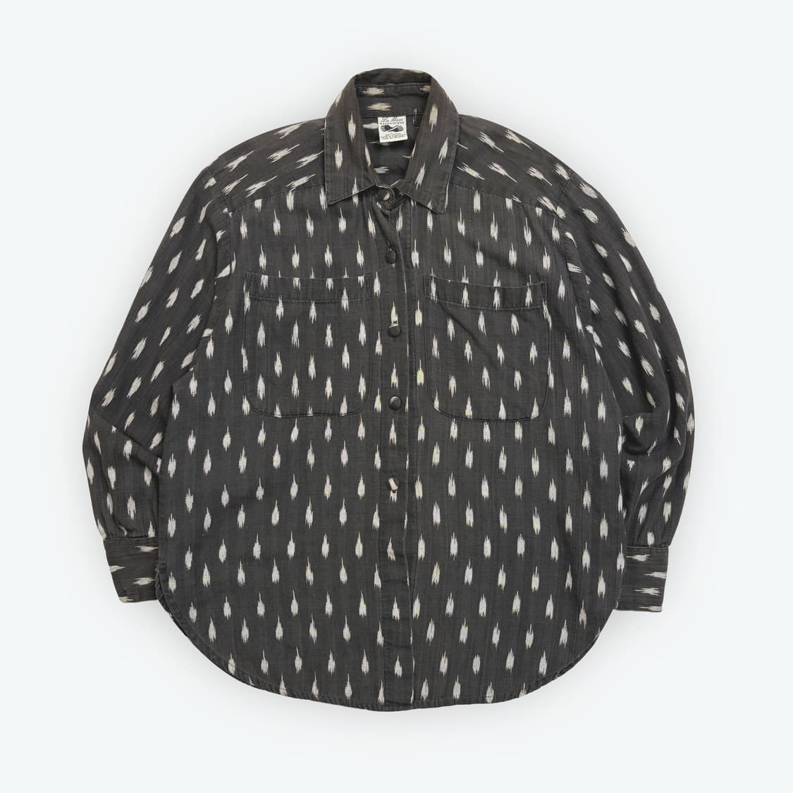 [L] Vintage HANDWOVENS pattern shirt 상품이미지1