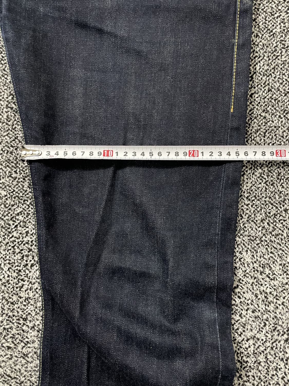 빈티지9. 리바이스 523 진청 생지 데님 팬츠 일자핏 청바지 상품이미지6