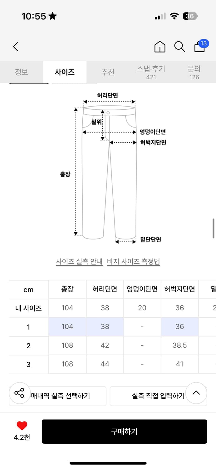 9999아카이브 더블니 팬츠 상품이미지6