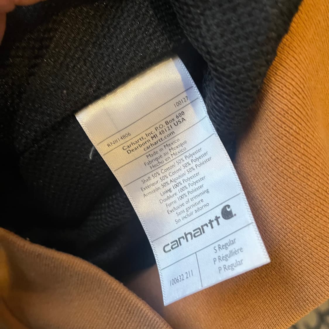 S 칼하트 후드집업/W2408 상품이미지5