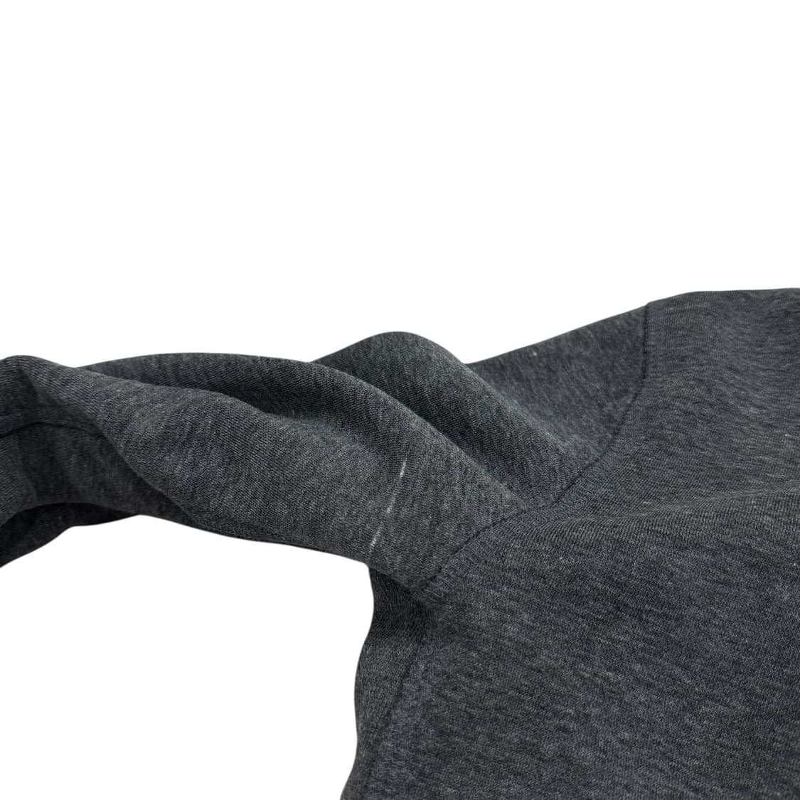 아베크롬비 빈티지 Y2K 울프죠 보아털 퍼 후드집업 자켓 그레이  L 상품이미지7