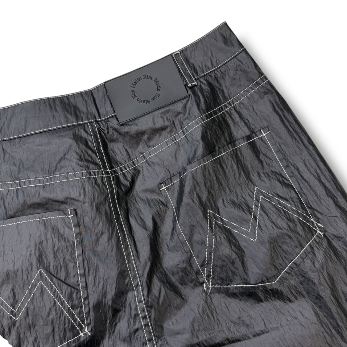 마뗑킴 글로시 스티치 팬츠 r1830 상품이미지6