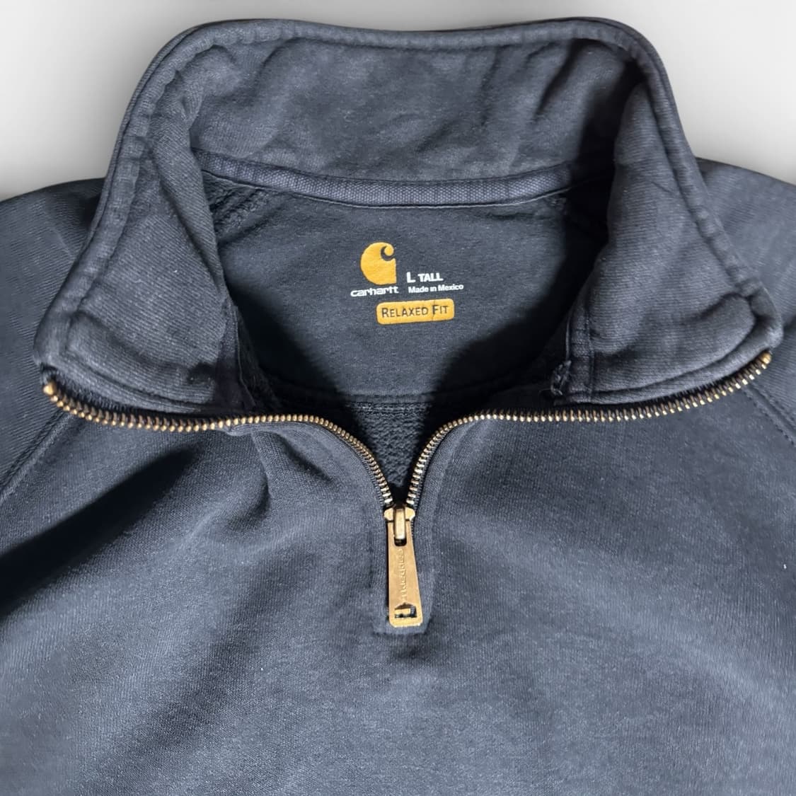 Vintage Carhartt Half-Zip Sweatshirt 상품이미지6