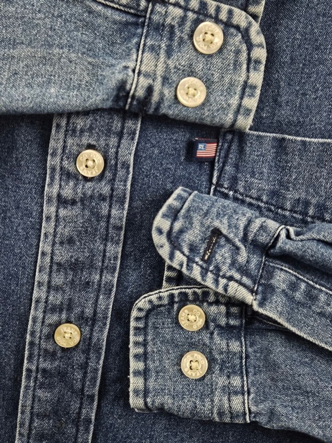 폴로 진스 컴퍼니 베이직 포켓 데님 셔츠 ( S ) / 10844 상품이미지7