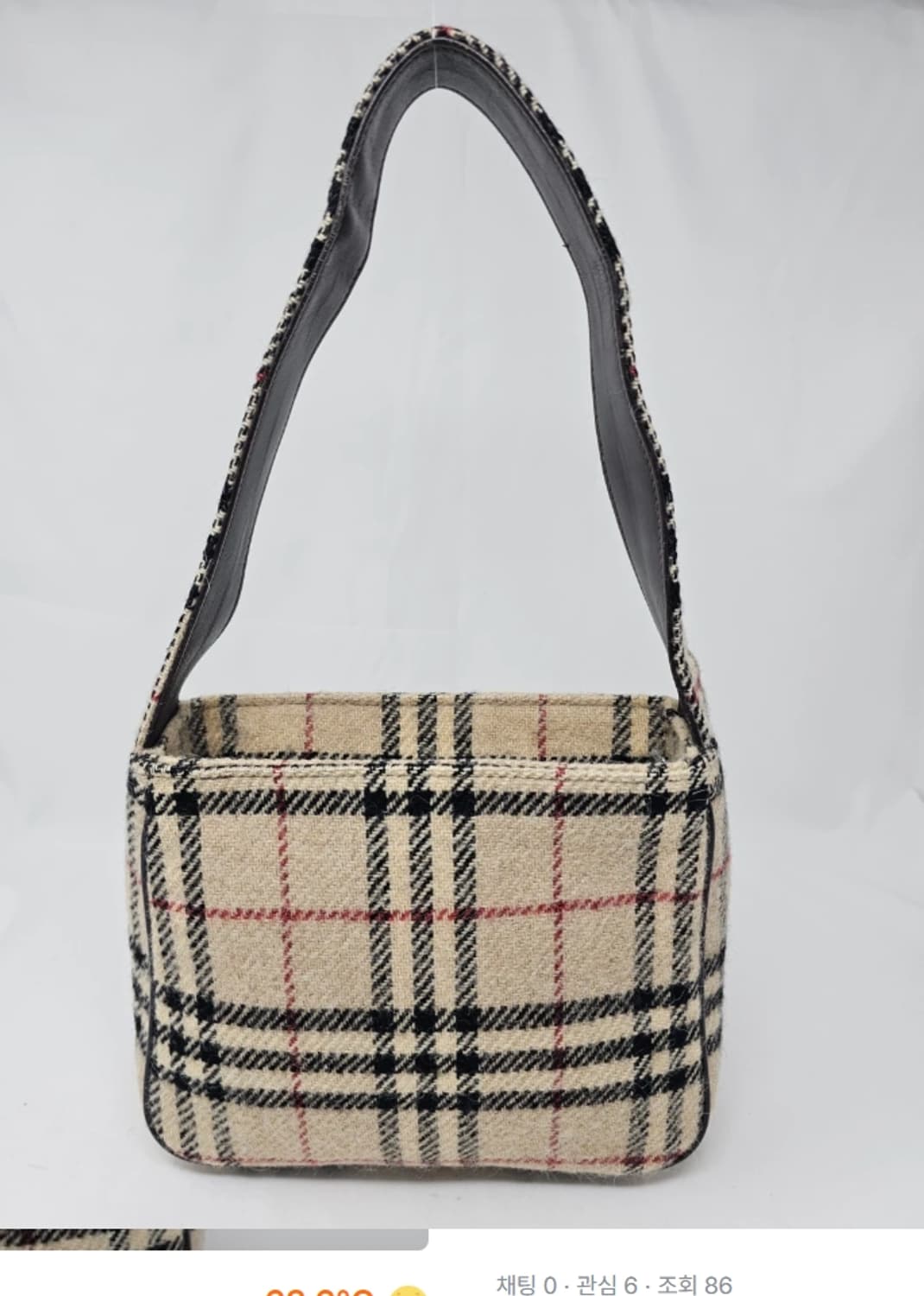 정품 버버리 체크 숄더백 상품이미지2