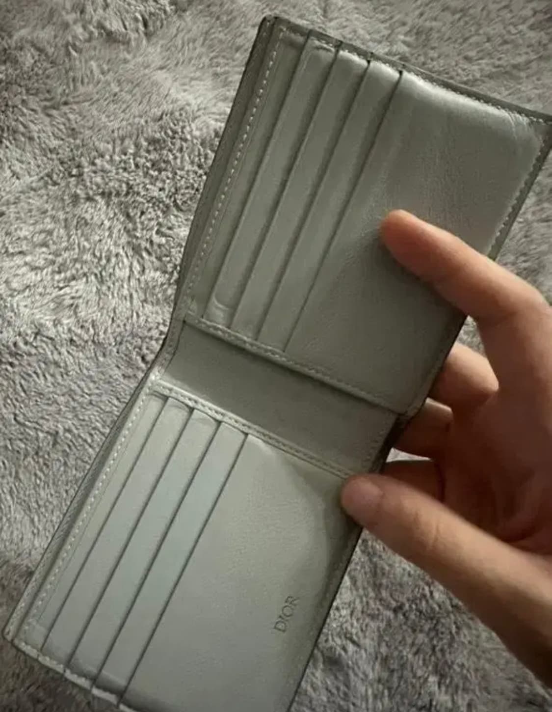 [정품/OS] 디올 다이아 반지갑  상품이미지2