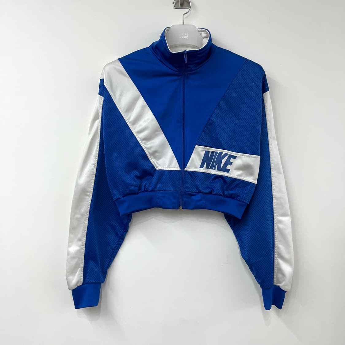 나이키 커스텀 포카리 화이트 블루 크롭 져지 상품이미지2