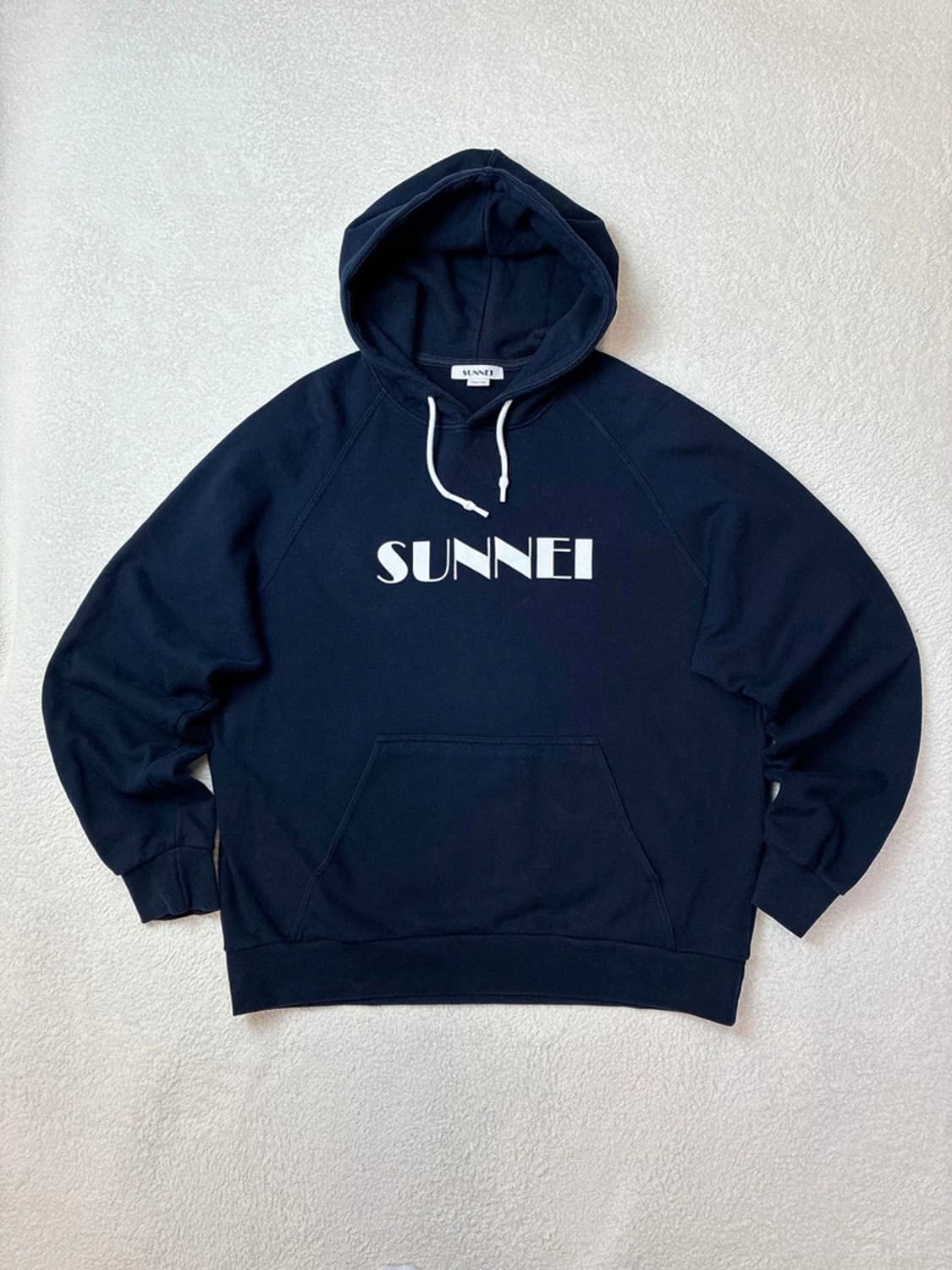 써네이 SUNNEI 헤비코튼 로고 후드티 PN5806 상품이미지1