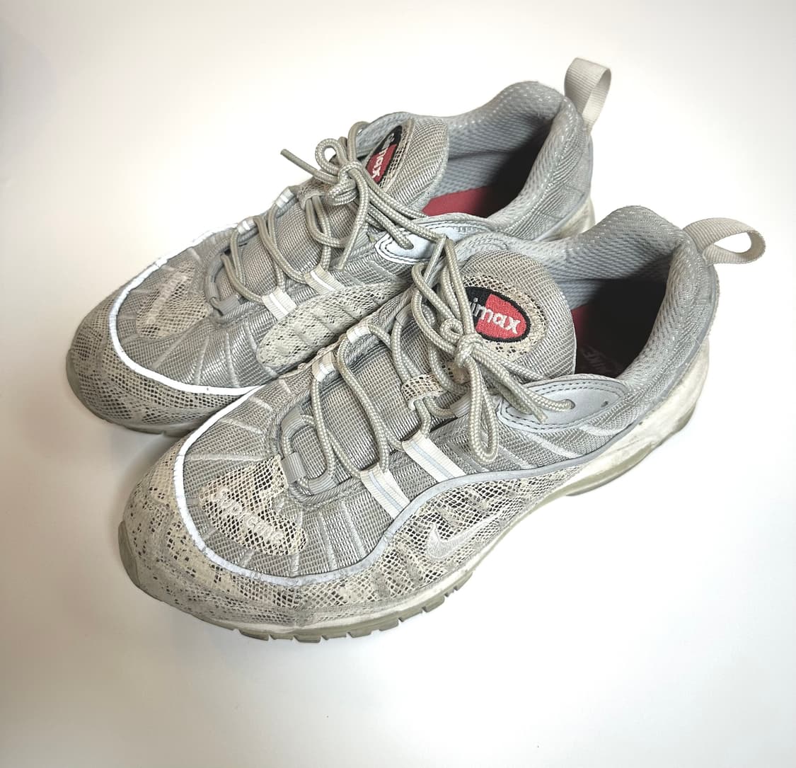 나이키 x 슈프림 에어맥스 98 스네이크스킨 260mm 상품이미지1