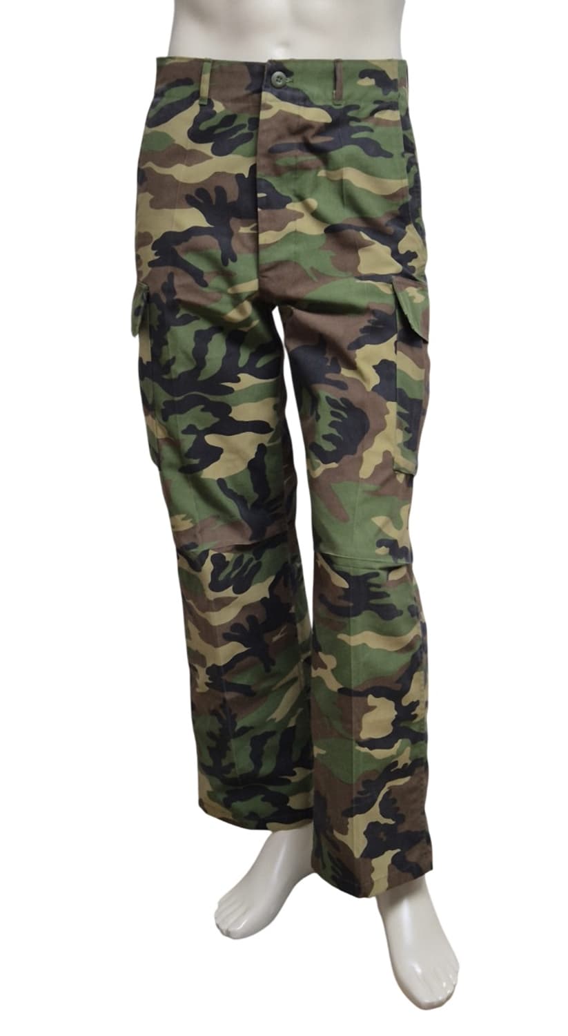 국군 구형 중기형 얼룩무늬 동계 전투복 바지 팬츠 하의 (M) 상품이미지1
