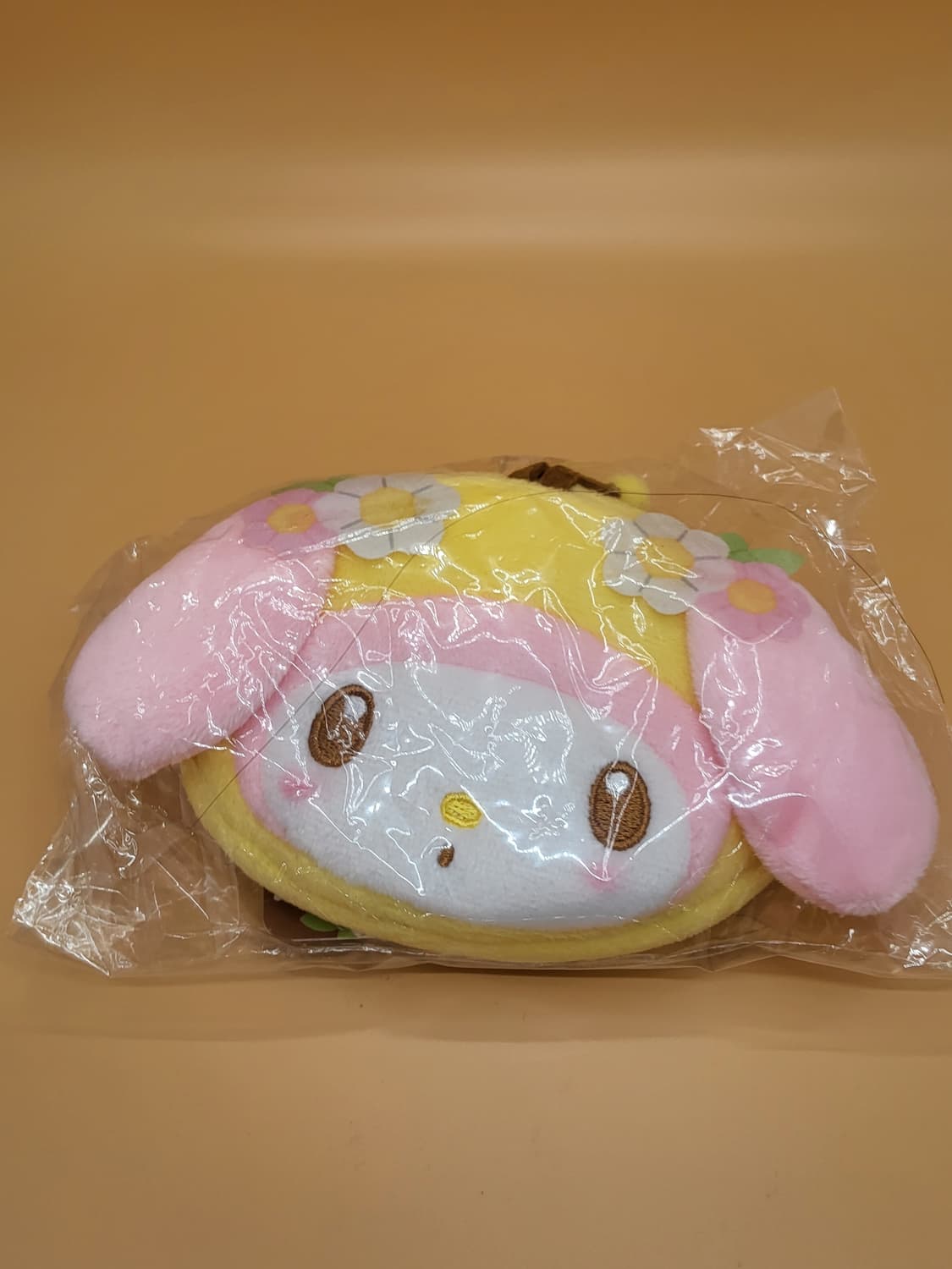산리오 꿀벌에디션 마이멜로디 파우치 동전지갑 키링 상품이미지1