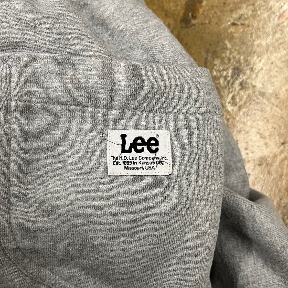 [정품] Lee 리 그레이 트레이닝 바지 b18 상품이미지5