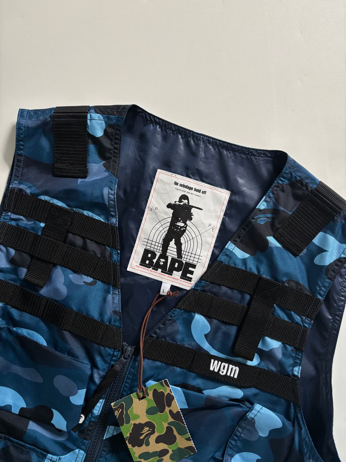  (새상품) BAPE 베이프 청계 유틸리티 베스트 상품이미지5