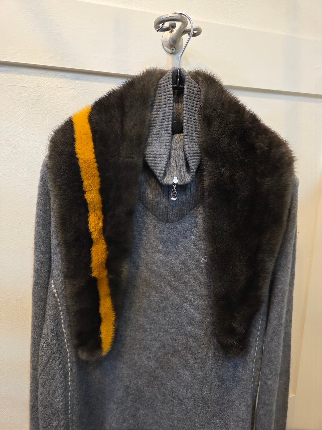 TIME  밍크 퍼 숄 상품이미지7