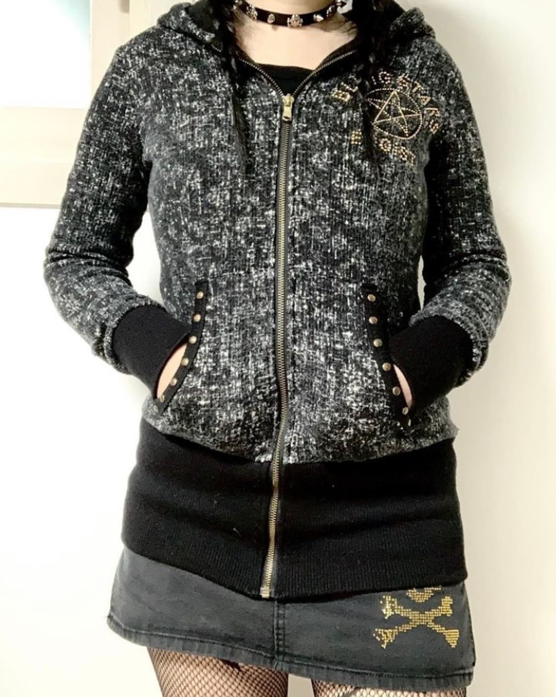 egoist punk long hood zipup 상품이미지1