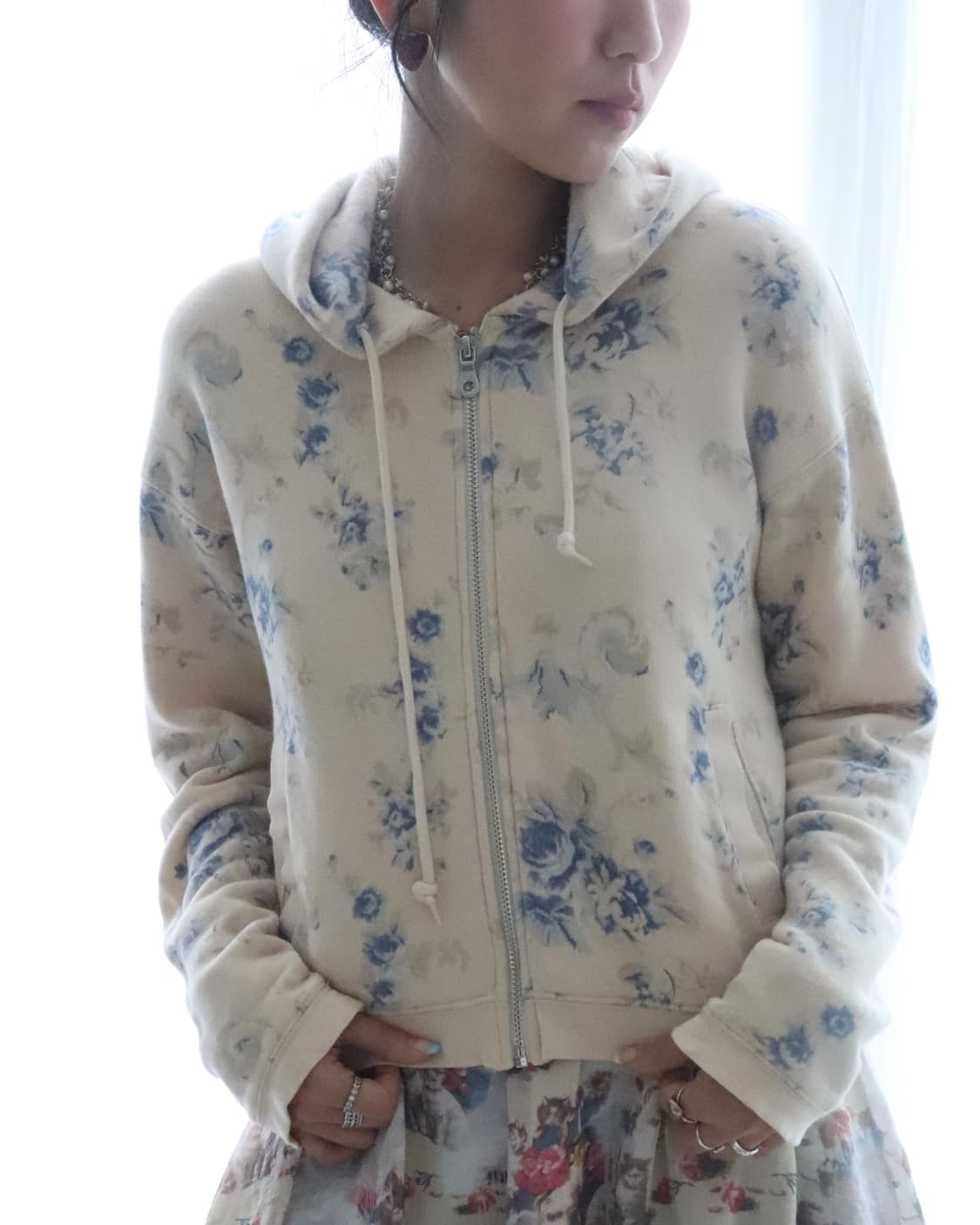 [Cabbages&Roses] Rose Toile Hoodie 상품이미지6