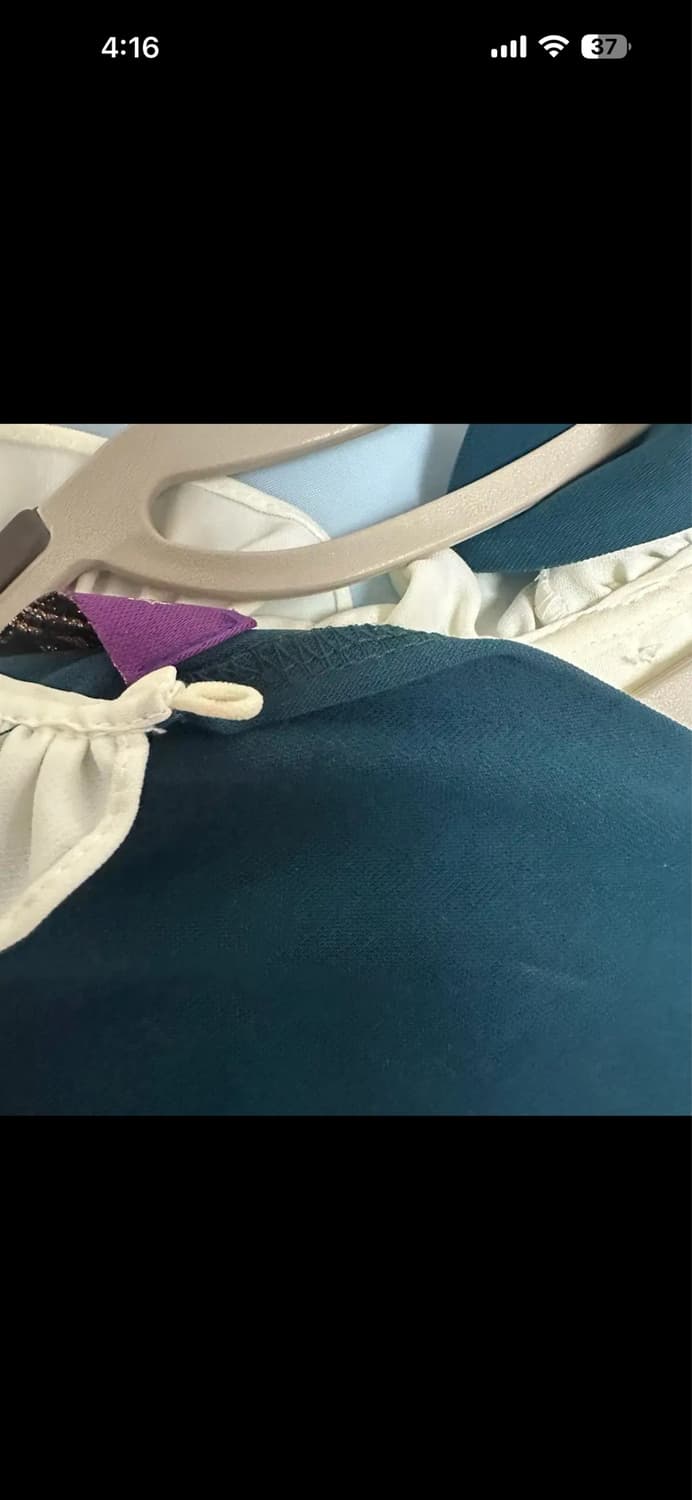 마리포사 로리타 빈티지 엔틱 페미닌 청록 원피스 리즈리사 상품이미지7