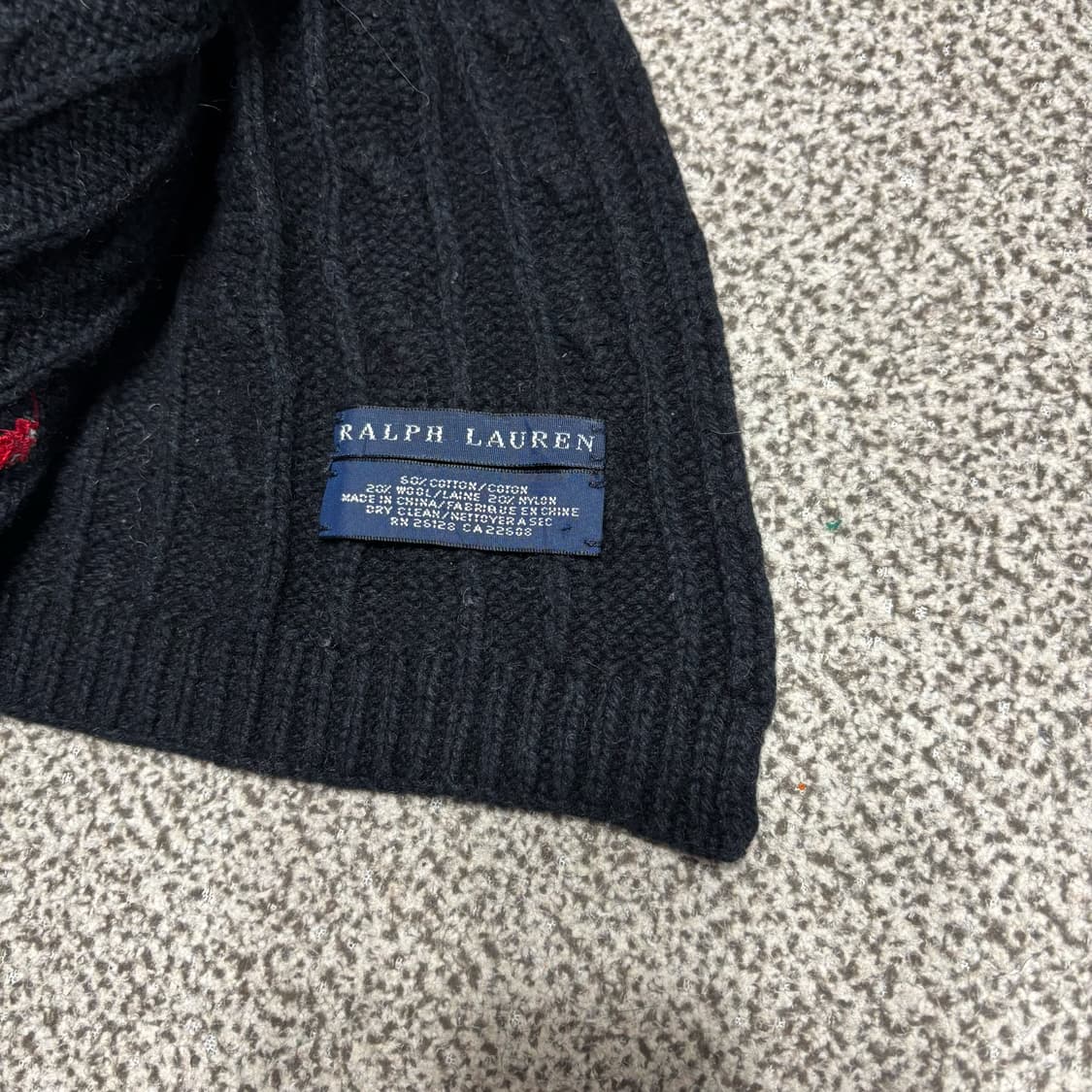 [택포,울20] 폴로 랄프로렌 꽈배기 이태리 머플러 목도리 [A+] 상품이미지3