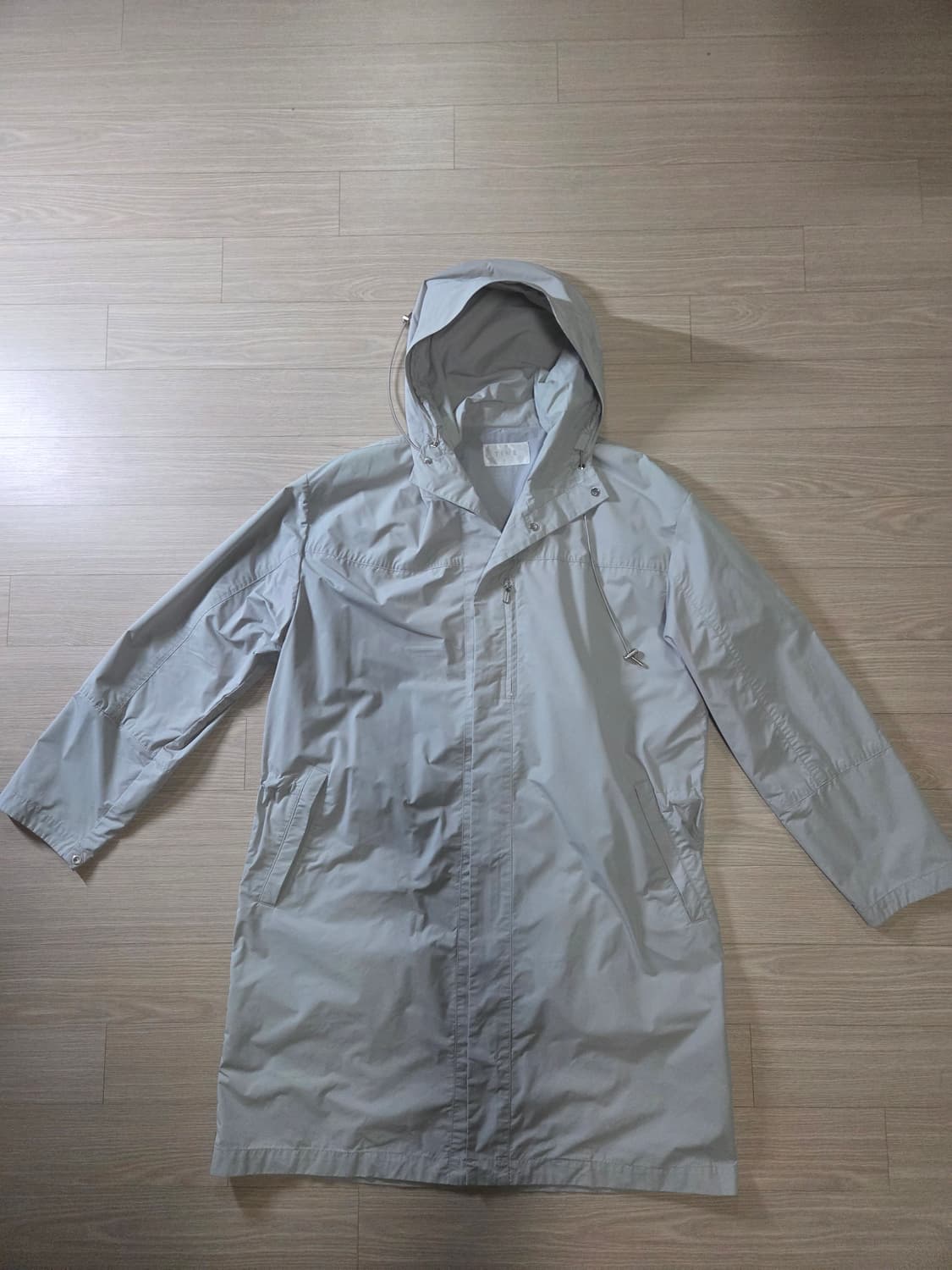 [S급/1회착] 타임옴므 후드  롱 바람막이 (100) 상품이미지3