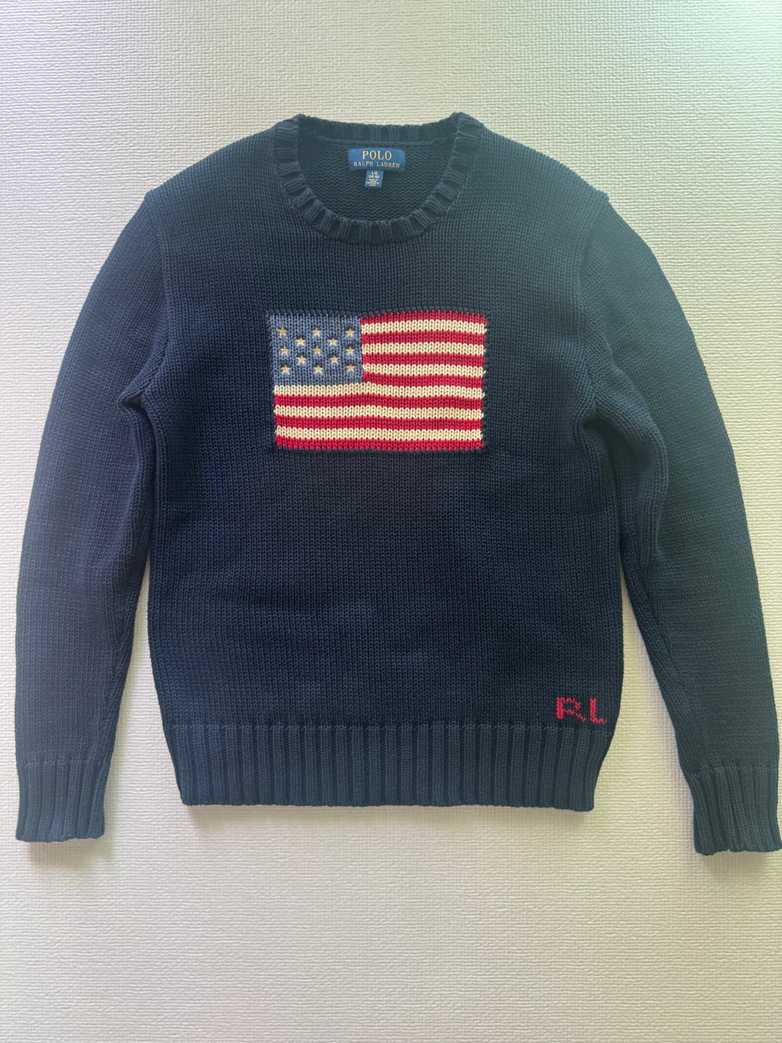폴로 성조기 니트 상품이미지2
