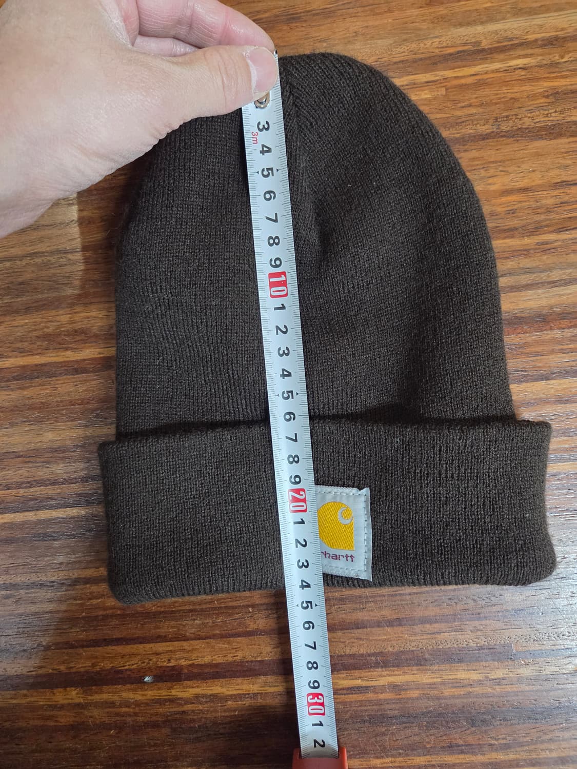 칼하트 비니 다크브라운 프리  상품이미지4