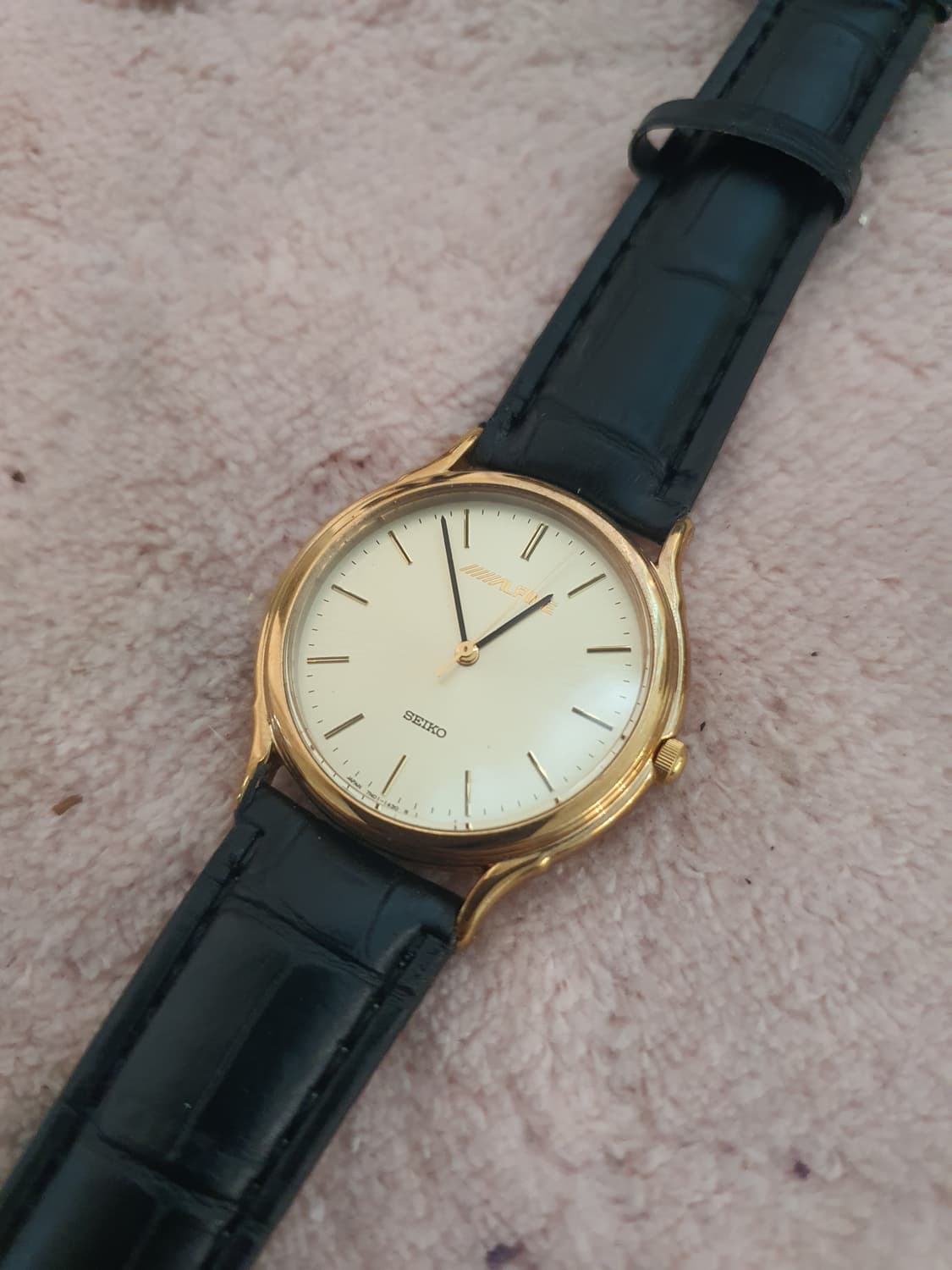 세이코빈티지 금장 드레스워치 상품이미지6