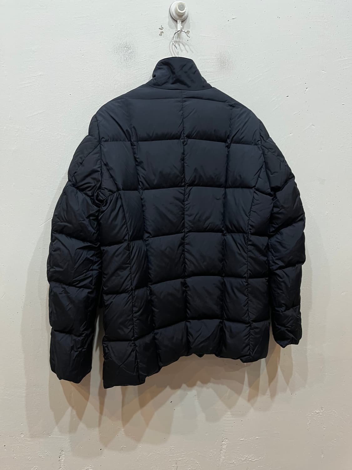 ASPESI 아스페시 구스다운 퀼팅 패딩 네이비 M 상품이미지3