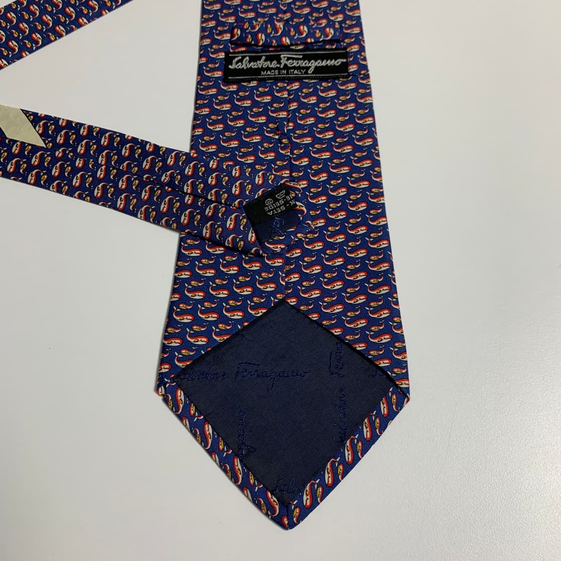 살바토레 페레가모 명품 이태리 100실크 정장넥타이 A+등급 상품이미지6