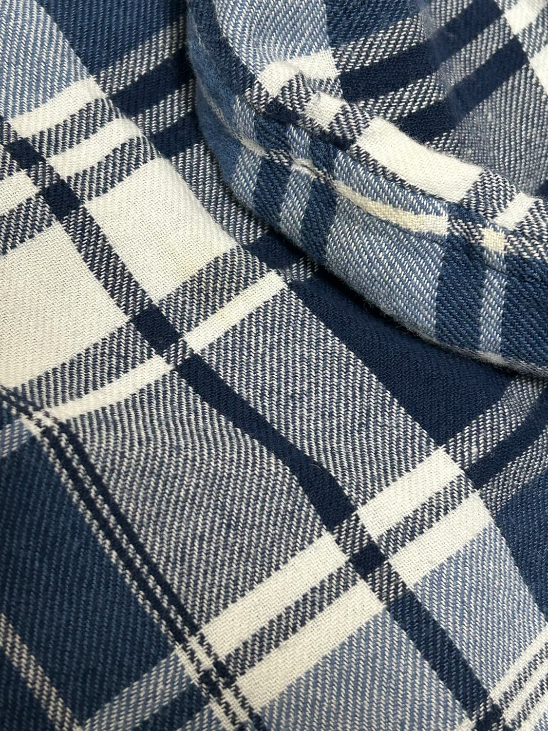 폴로 랄프로렌 블루 체크 클래식핏 셔츠 상품이미지5