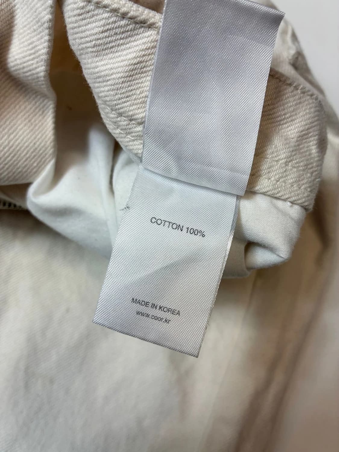 쿠어 COOR 코튼 스트레이트 데님 팬츠 PN8377 상품이미지10