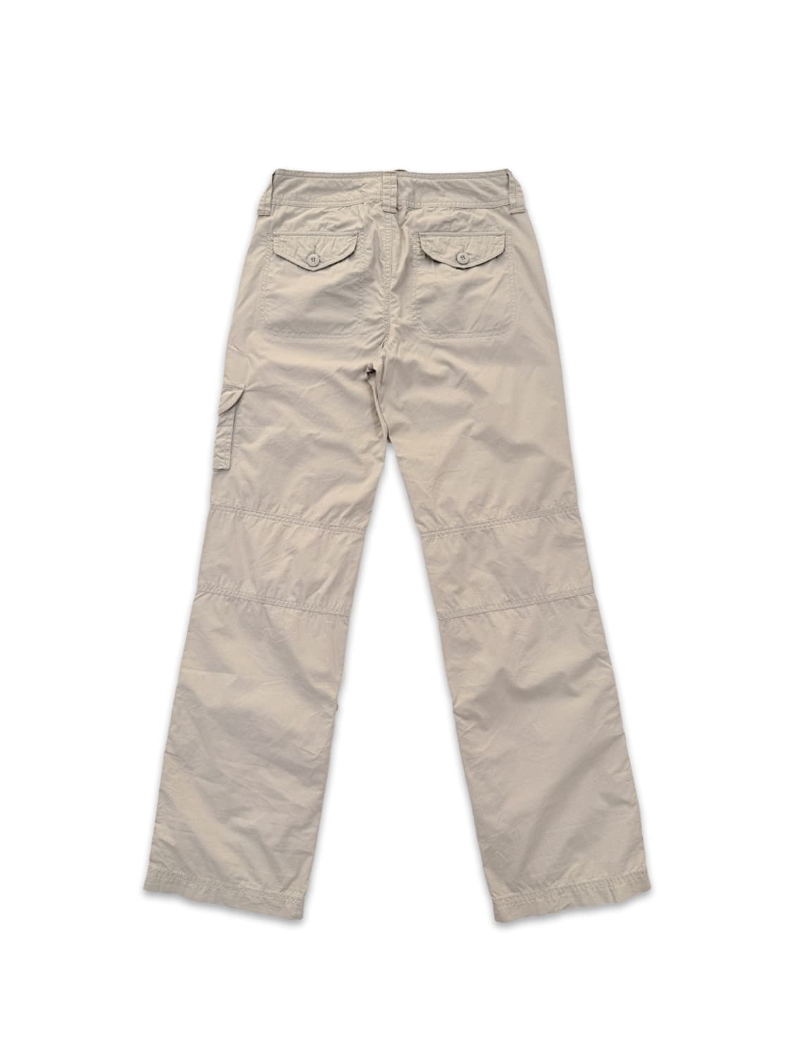 빈티지 initial 베이지 로우라이즈 카고 와이드 팬츠 상품이미지5