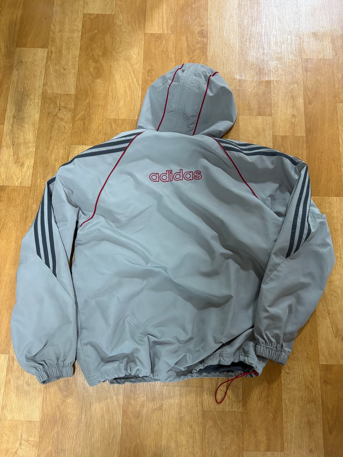 00s 아디다스 반집업 후드티 XL 상품이미지2