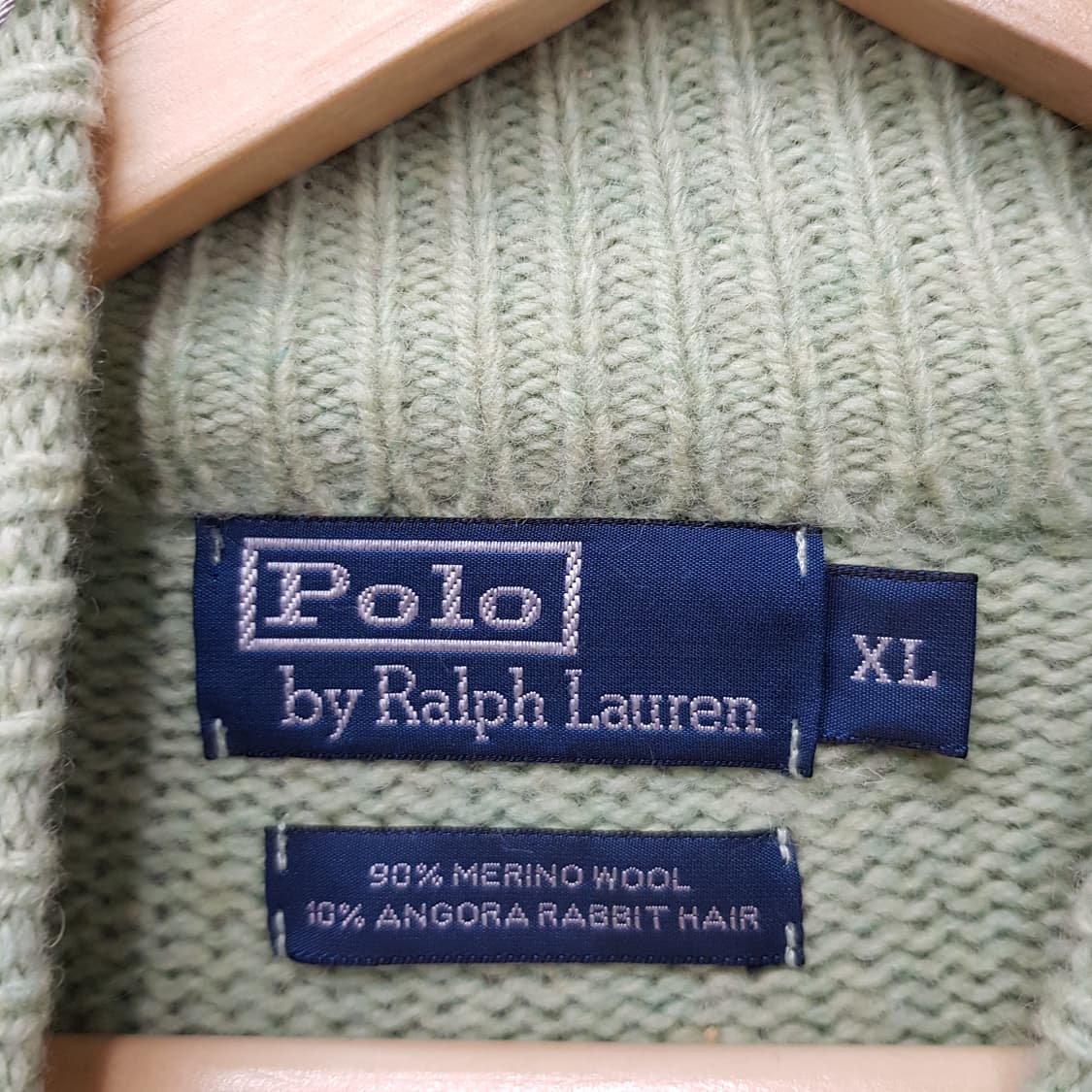폴로 바이 랄프로렌 반집업 니트 XL사이즈  상품이미지3
