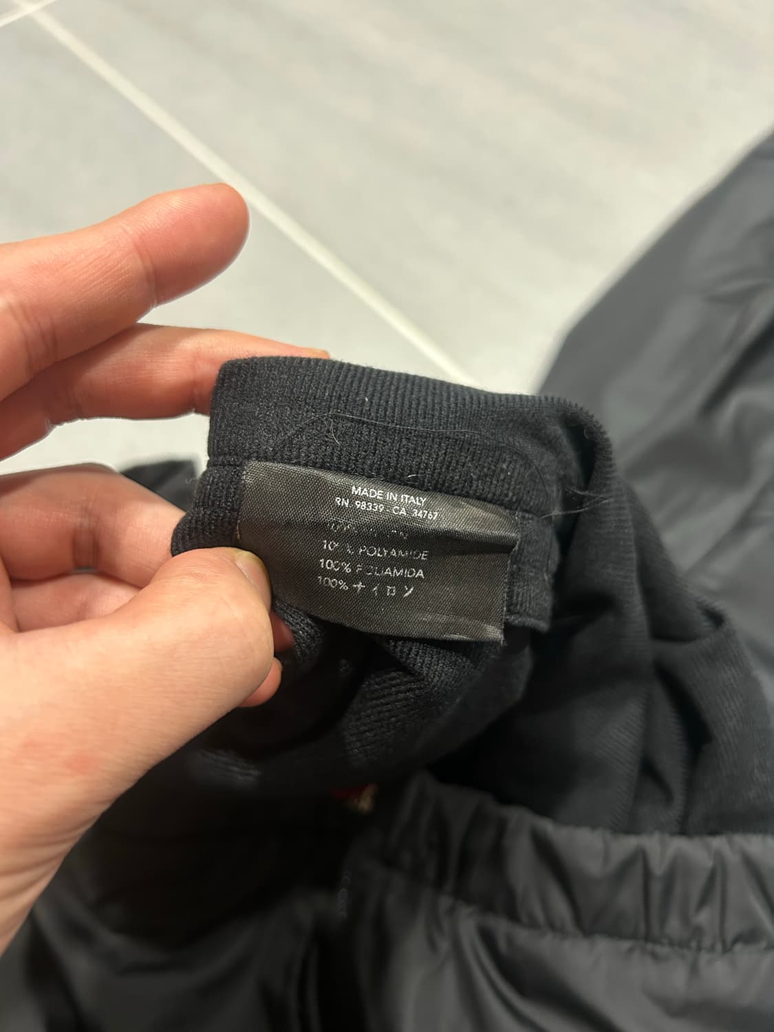 90s 빈티지 prada프라다 나일론 팬츠 54 상품이미지6