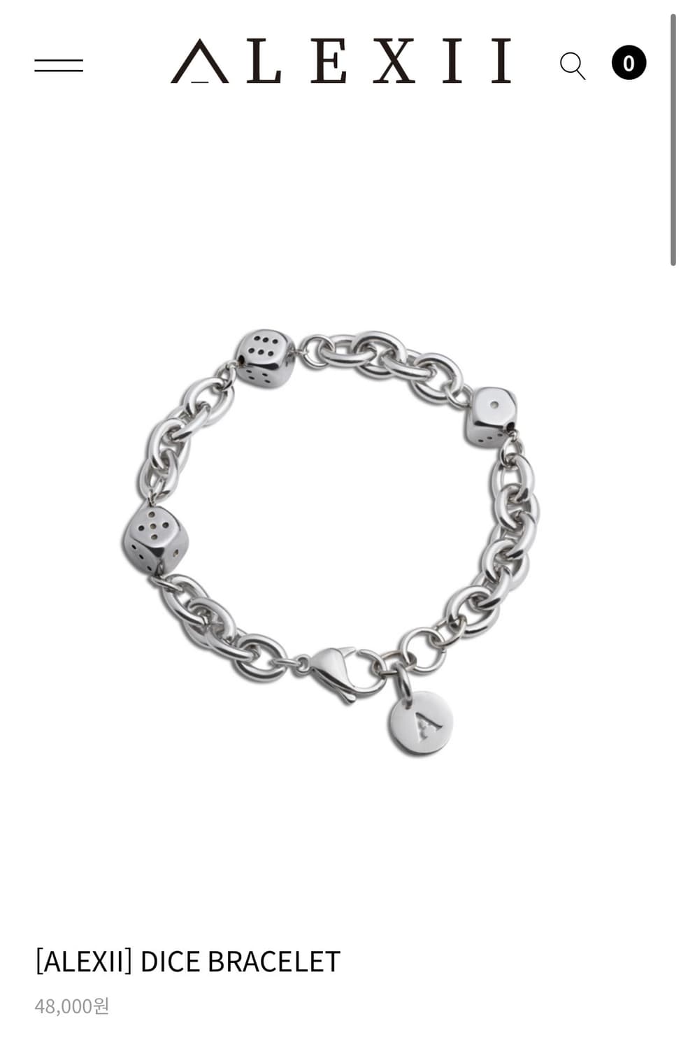 알렉시 다이스 팔찌 상품이미지2