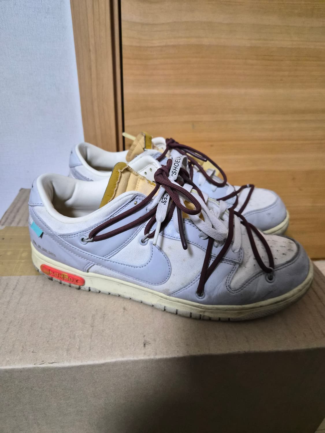 나이키 x 오프화이트 덩크로우 280 로트46 상품이미지2